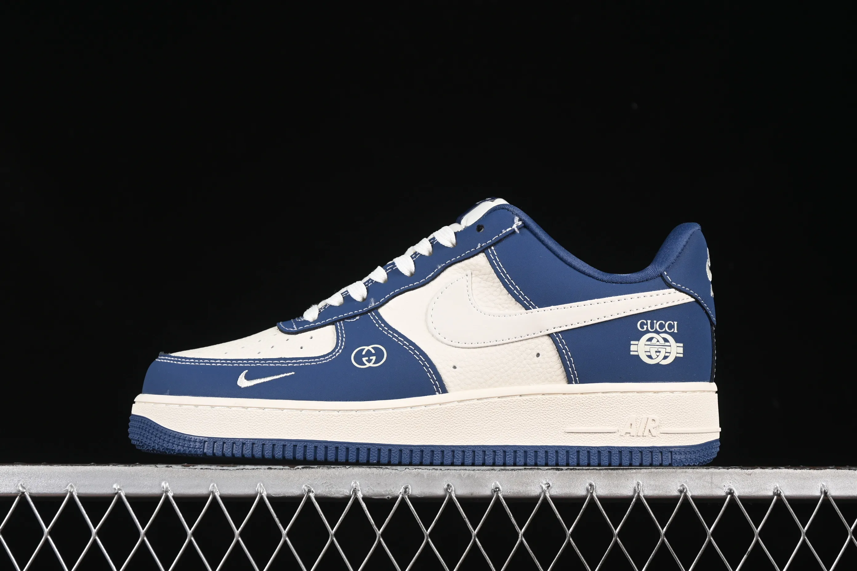 All categories Nk Air Force 1 Air Force series Nk Air Force 1 Low Air Force low-top Nike Air Force 1'07 Low Gucci joint Haitao blue Air Force 1 low-top casual sneakers KK1988-085